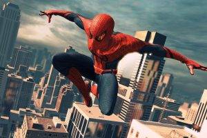 THE AMAZING SPIDER-MAN Spiderman jumping wallpaper