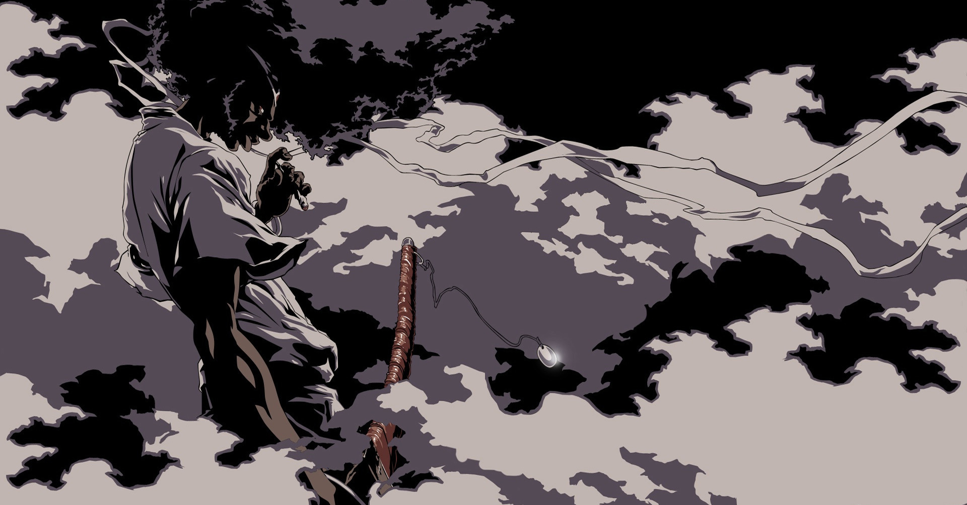 Afro Samurai Foggy Wallpaper