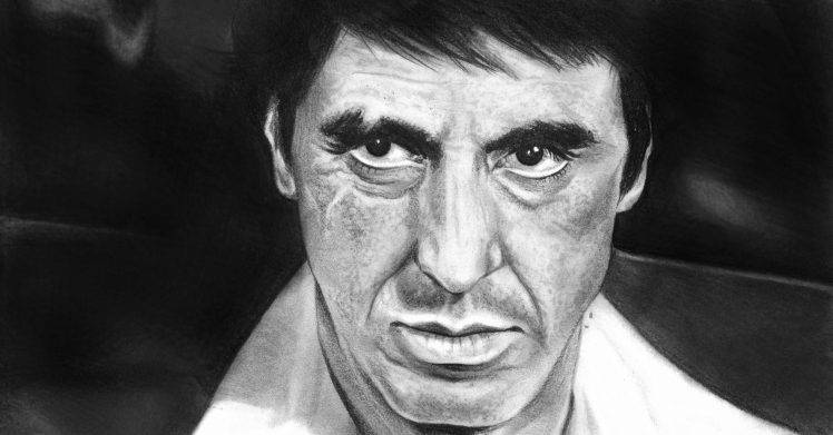 Al Pacino Fan Art Movies People Scarface Actors HD Wallpaper Desktop Background