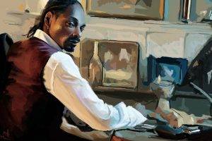 American Paintings Black People Music Rap Snoop Dogg Singers Artwork Hiphop Calvin Broadus