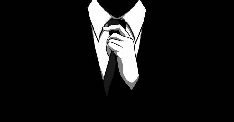 Anonymous Suit HD Wallpaper Desktop Background