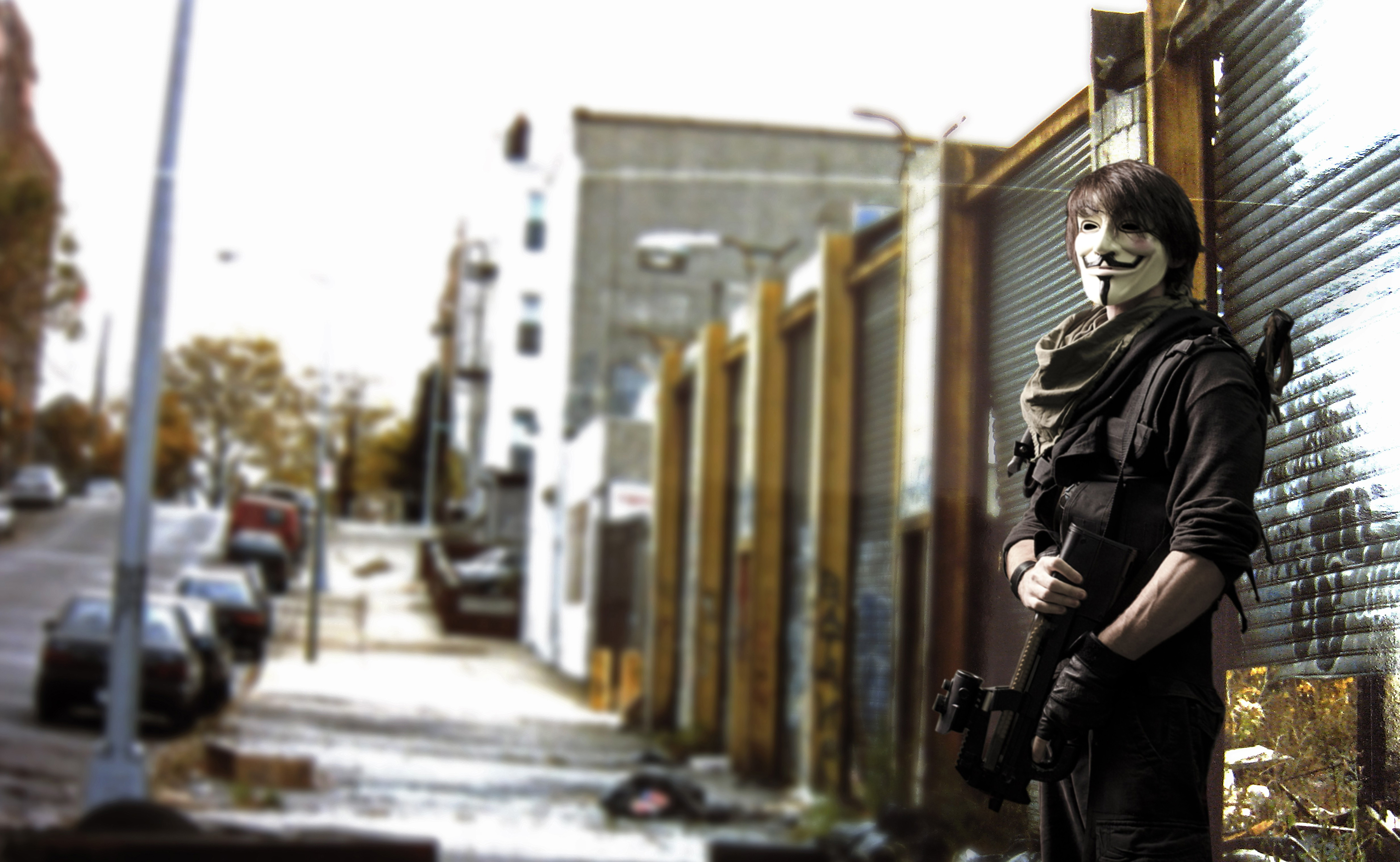 Apocalyptic Mask Wallpaper