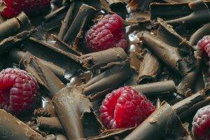 Chocolate Dessert Raspberries