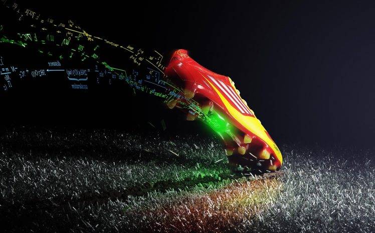 Colourful Soccer Shoes HD Wallpaper Desktop Background