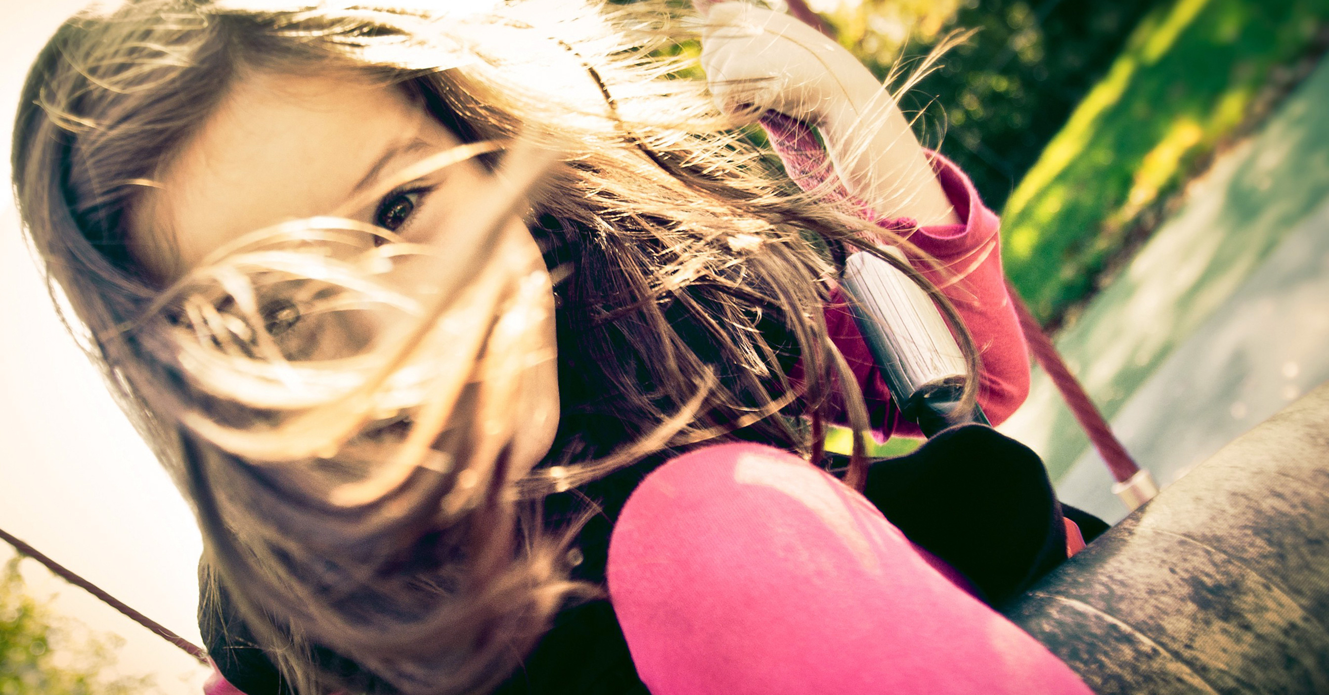 Little Girl Face Wallpaper