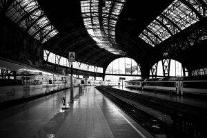 Monochrome Train Stations