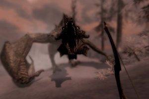 The Elder Scrolls V Skyrim Blurred View Animal Run