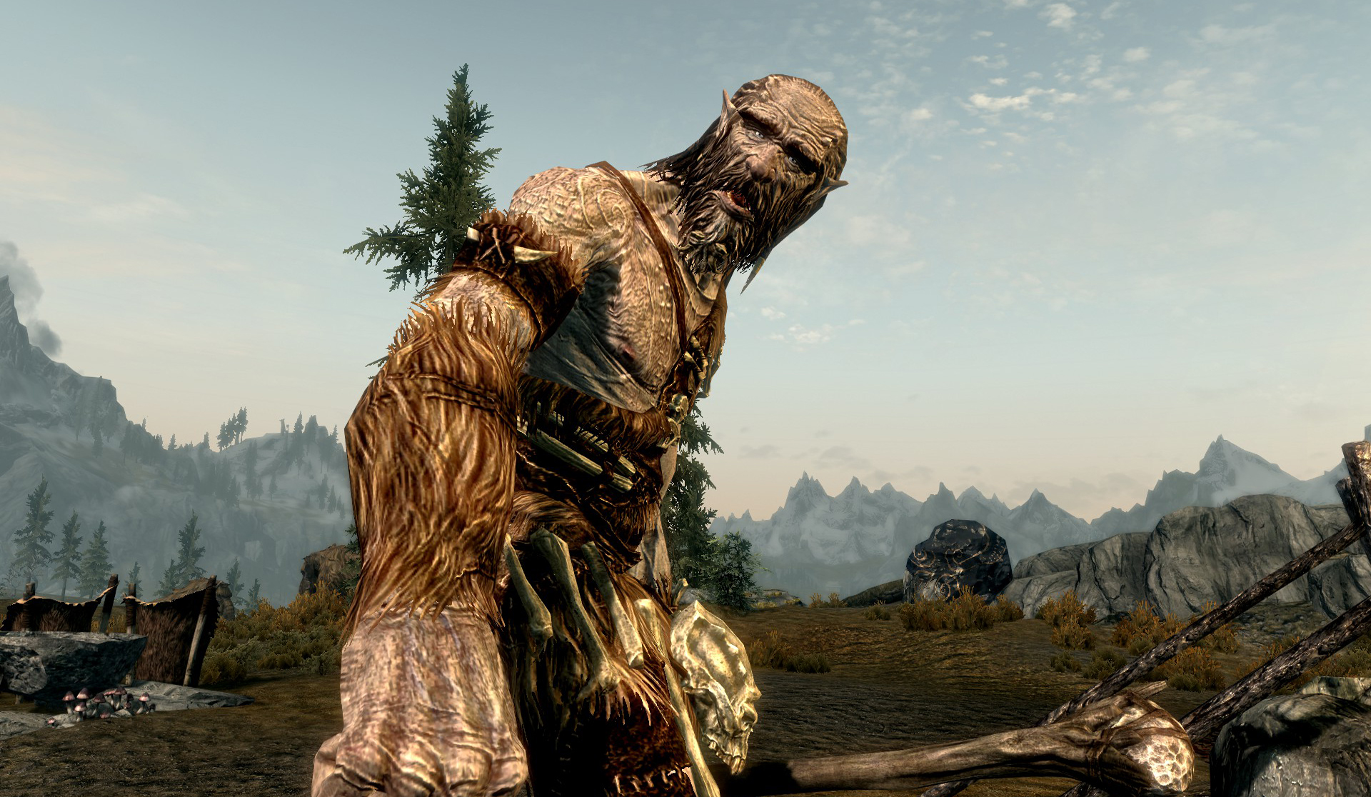 The Elder Scrolls V Skyrim Video Games Giant Game Character Big Man