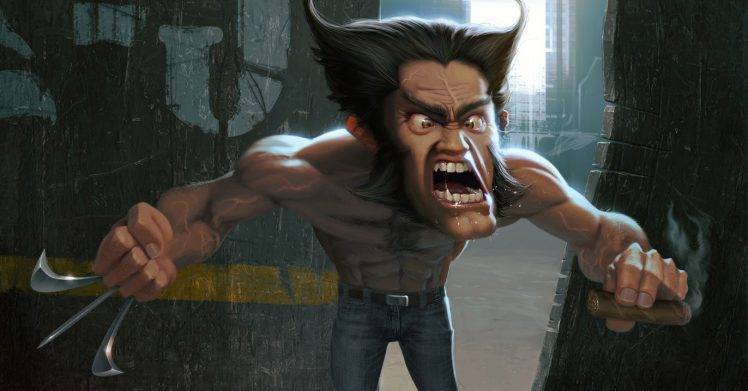Wolverine Men HD Wallpaper Desktop Background