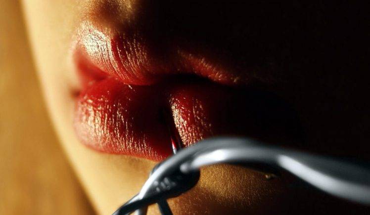 Women Close-up Lips Mouth HD Wallpaper Desktop Background