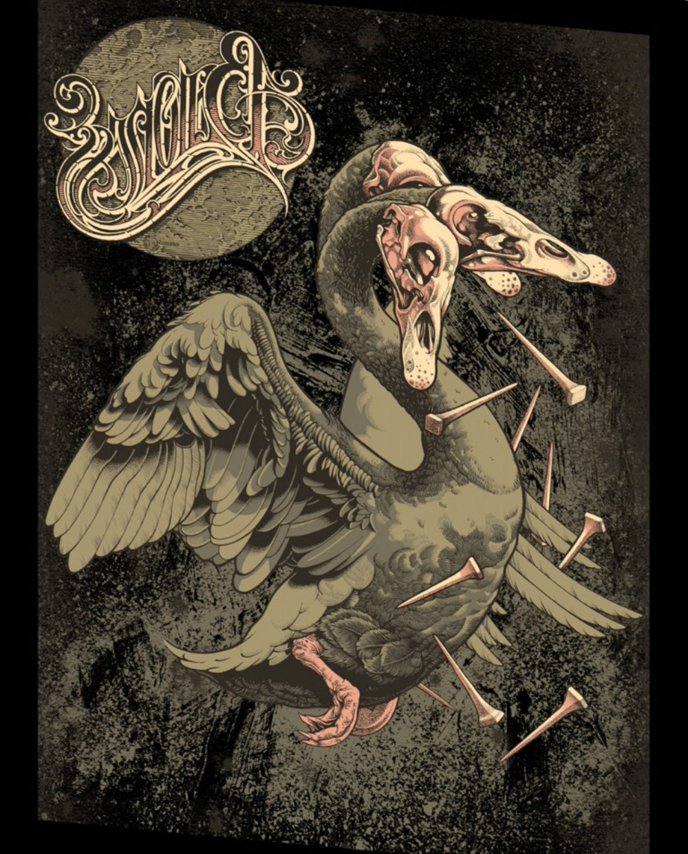 Artwork John Baizley Baroness (music Band) Skulls Swans Europe Baroness Wallpaper