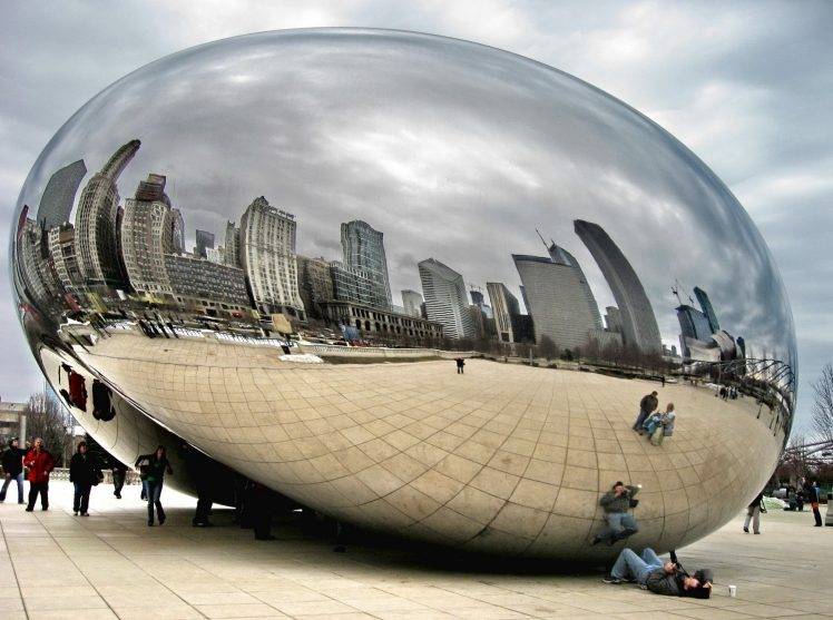 Cityscapes Chicago Modern Art HD Wallpaper Desktop Background