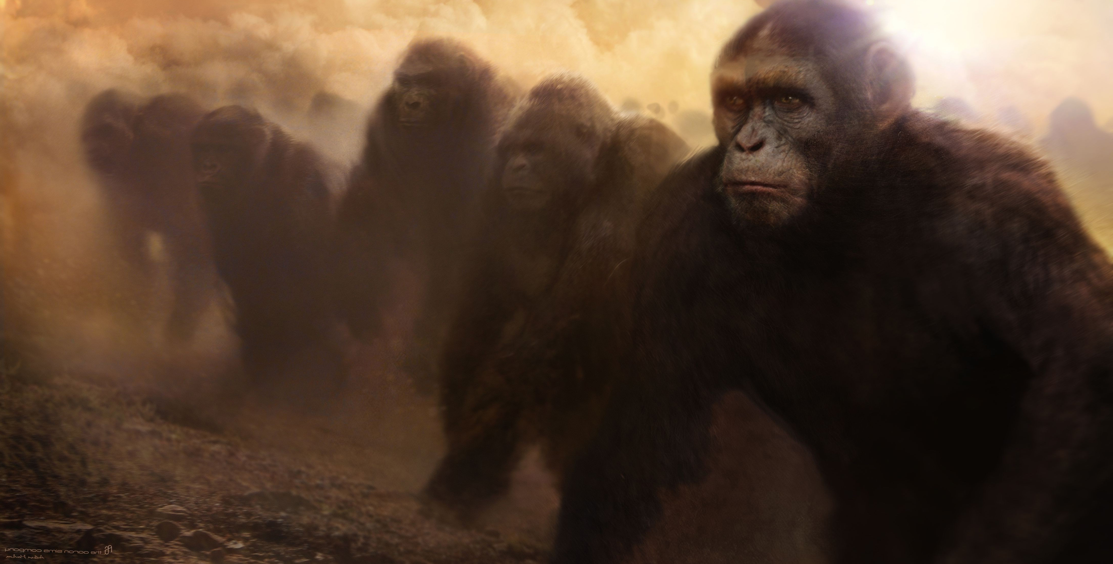 Concept Art Planet Of The Apes Rise Of The Planet Of The Apes 1 Wallpaper