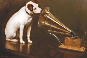 Dogs Gramophone HMV