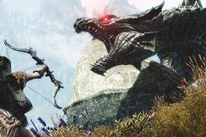 Dragons The Elder Scrolls V Skyrim 1