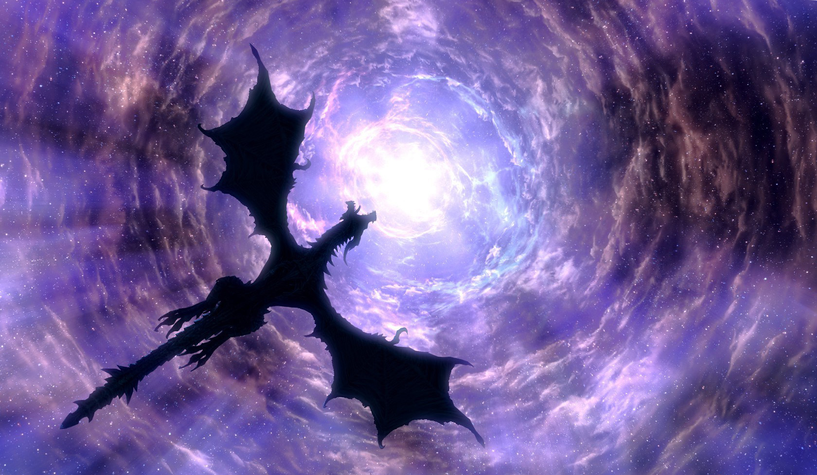 Dragons Skyscapes Wallpaper