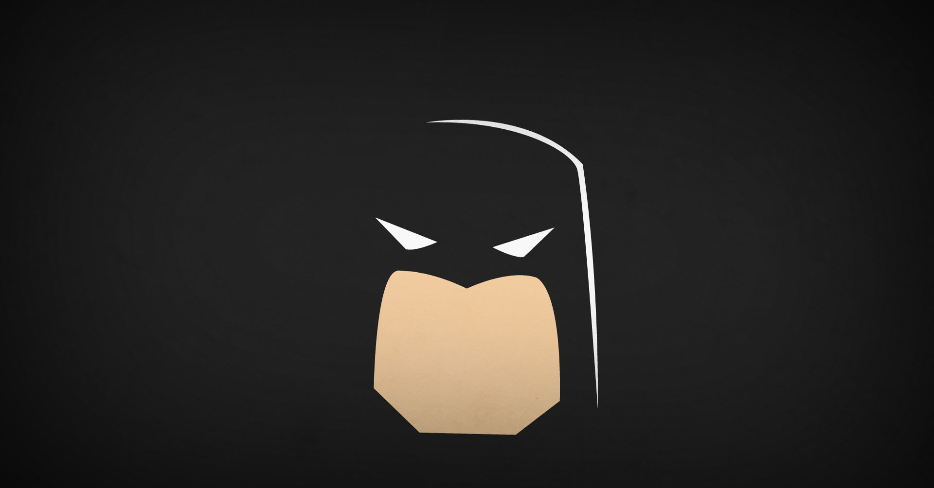 Minimalistic Space Ghost Blop Wallpaper