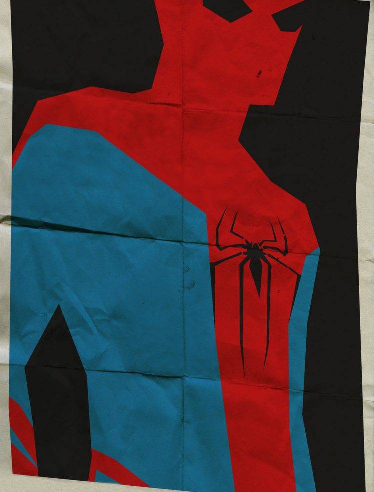 Minimalistic Spiderman HD Wallpaper Desktop Background