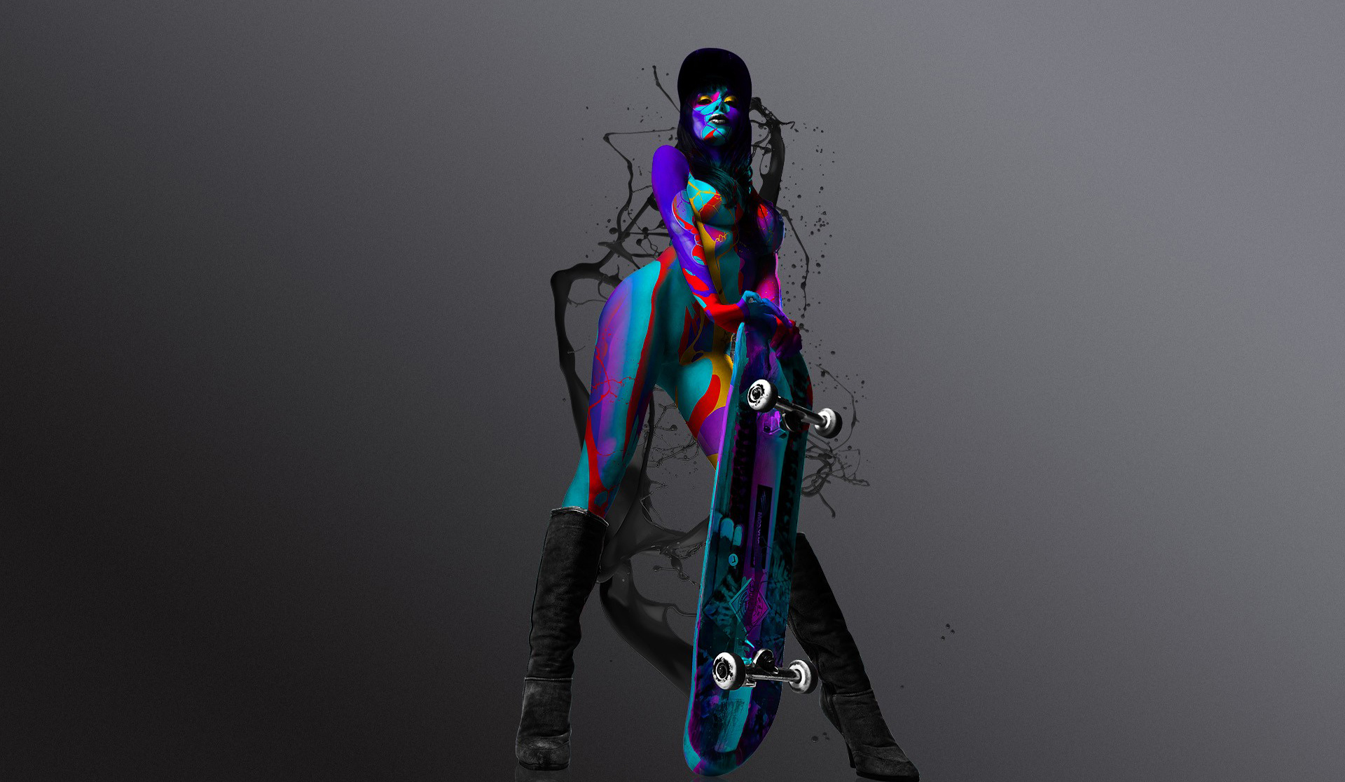 Photomanipulations Fashion Digital Art Wallpaper