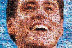 Screenshots Jim Carrey Smiling Artwork Scenes Faces Mozaic The Truman Show Portraits