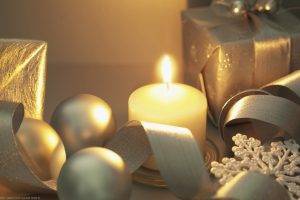 holiday, Christmas Ornaments, Candles, Presents, Snowflakes