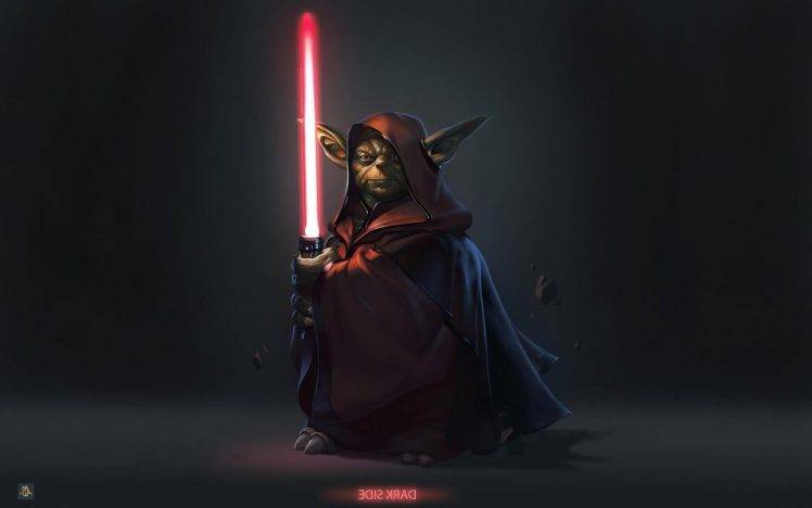 Star Wars, Yoda, Lightsaber HD Wallpaper Desktop Background