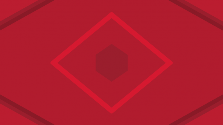 red, Geometry, Digital Art, Abstract, Artwork, Hexagon, Shapes HD Wallpaper Desktop Background