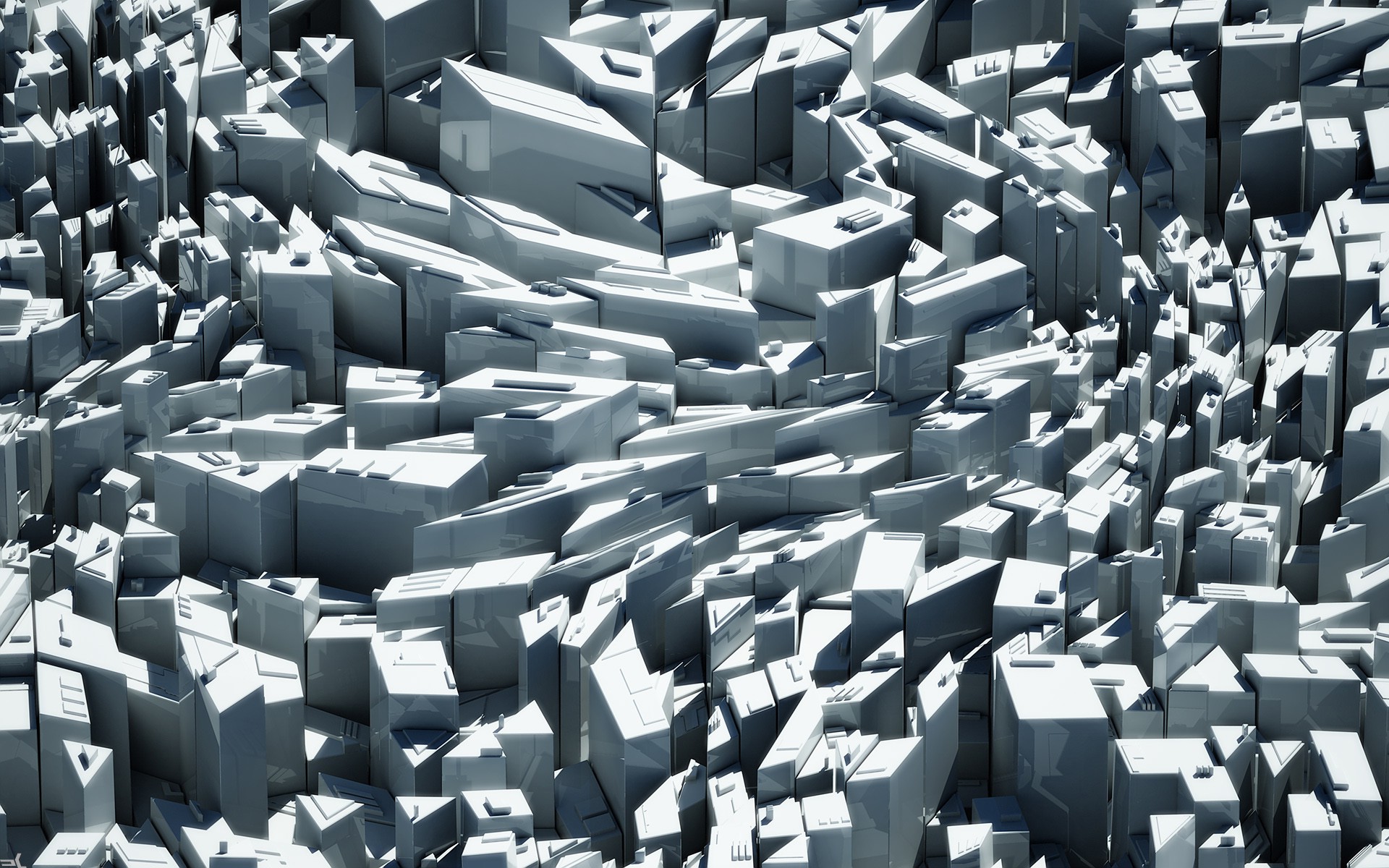 CGI, Building, Abstract Wallpaper