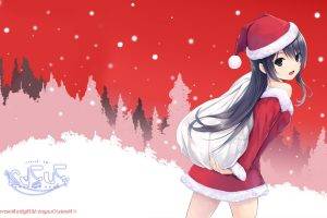 anime, Anime Girls, Christmas, Furifure 2, Shinozaki Sumire, Coffee Kizoku