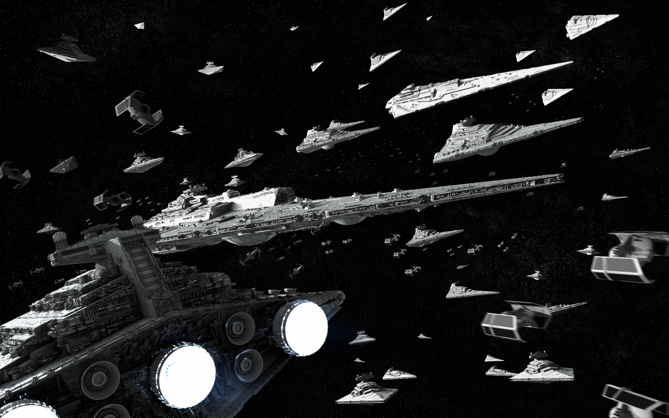 Star Wars, CGI, Spaceship Wallpaper