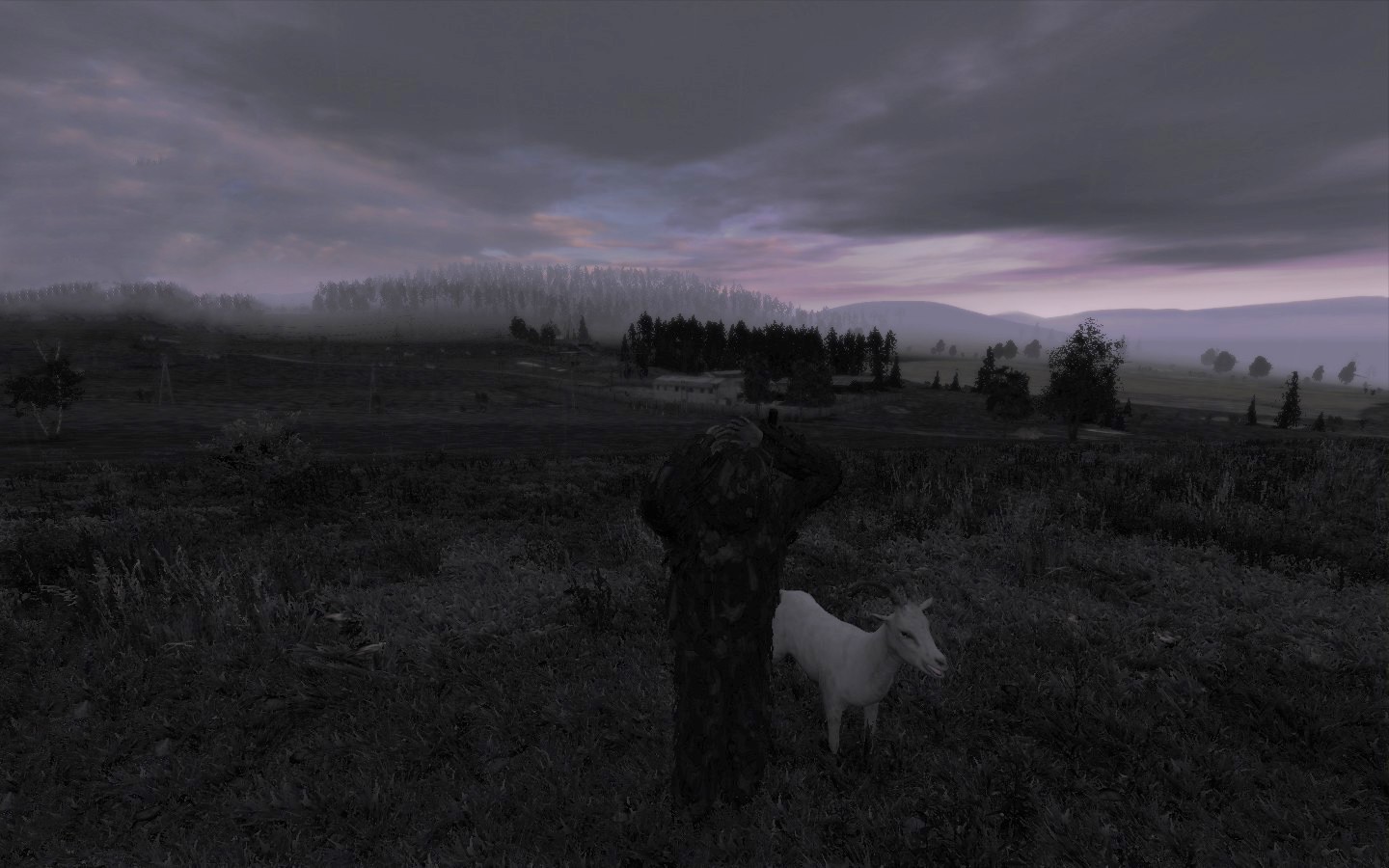 DayZ, Arma 2, Arma II, Arma, Goats, Landscape, Horizon, Video Games, Screenshots Wallpaper