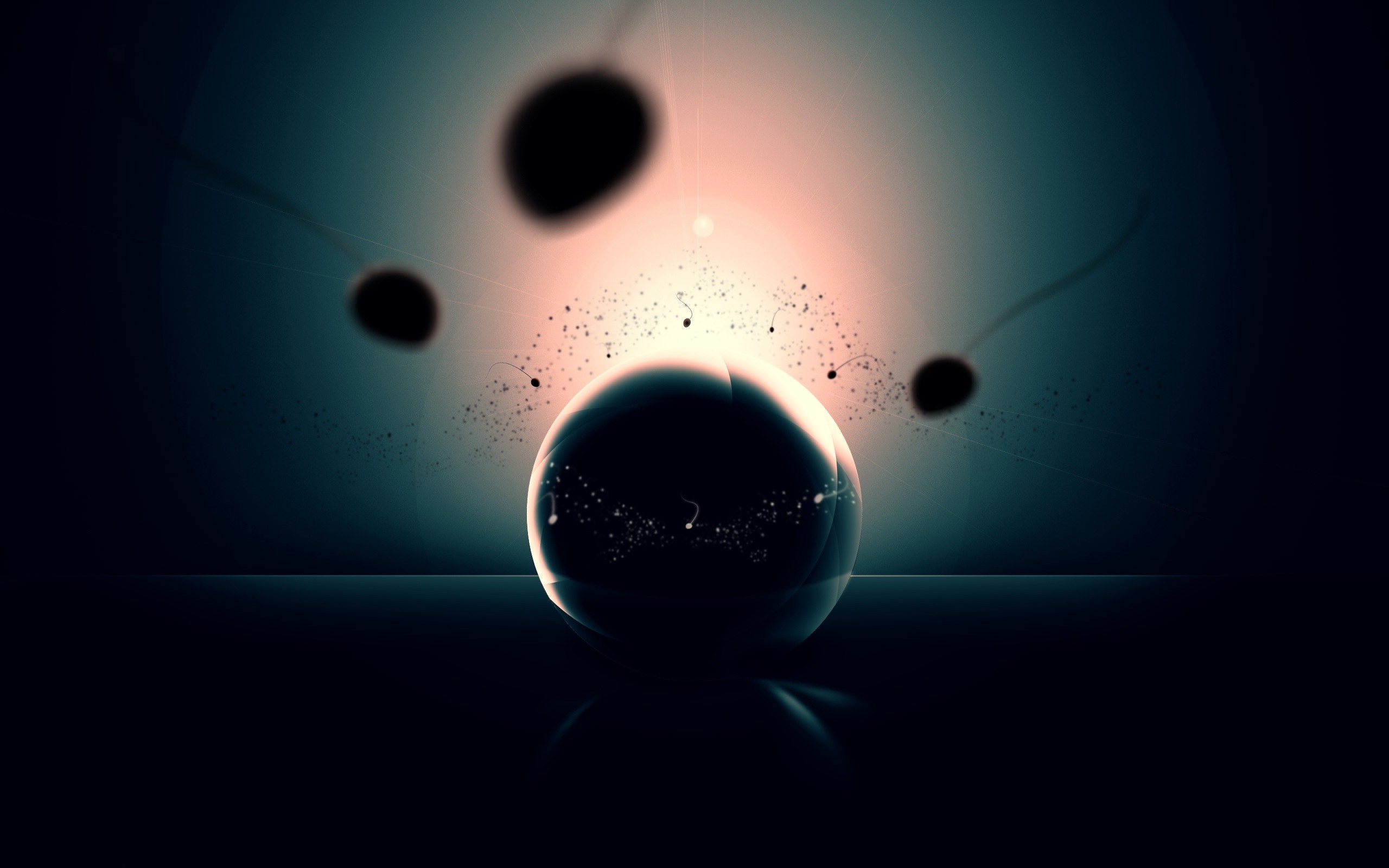 abstract, Sphere Wallpaper