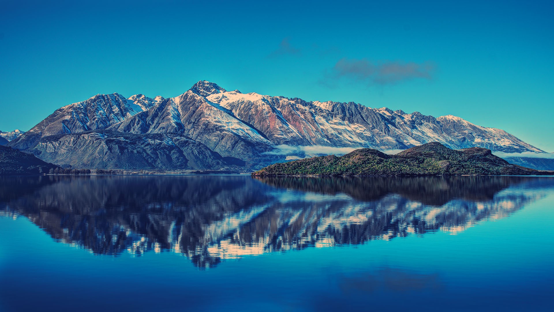 landscape, Mountain, Lake Wallpaper
