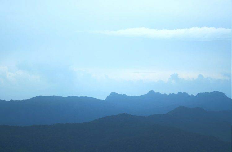 Langkawi, Mountain, Asia, Malaysia, Mist, Blue, Landscape HD Wallpaper Desktop Background