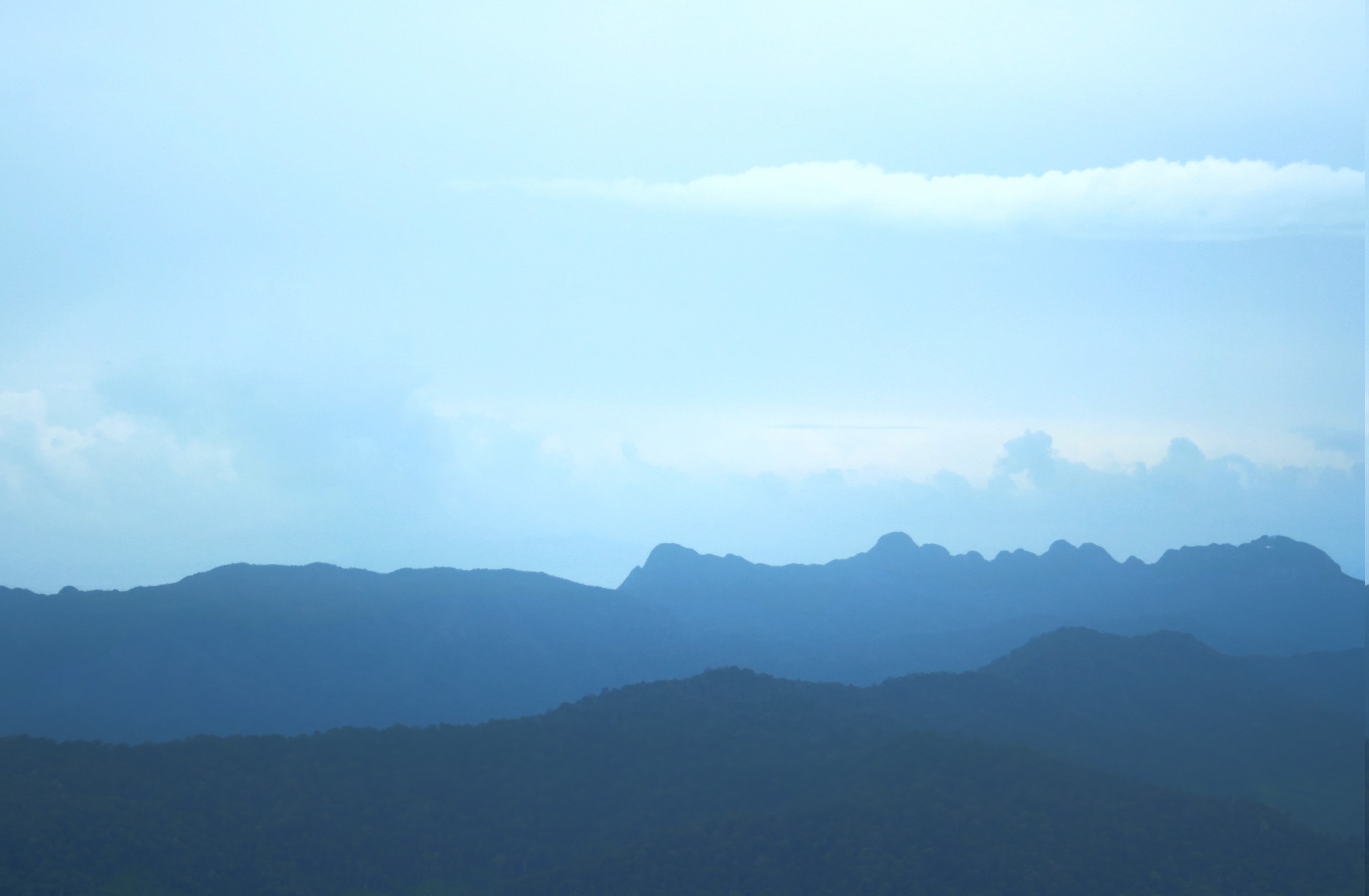 Langkawi, Mountain, Asia, Malaysia, Mist, Blue, Landscape Wallpaper