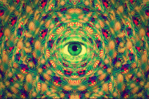 psychedelic, Abstract, Eyes, Aysamo
