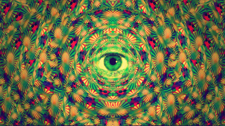 psychedelic, Abstract, Eyes, Aysamo HD Wallpaper Desktop Background