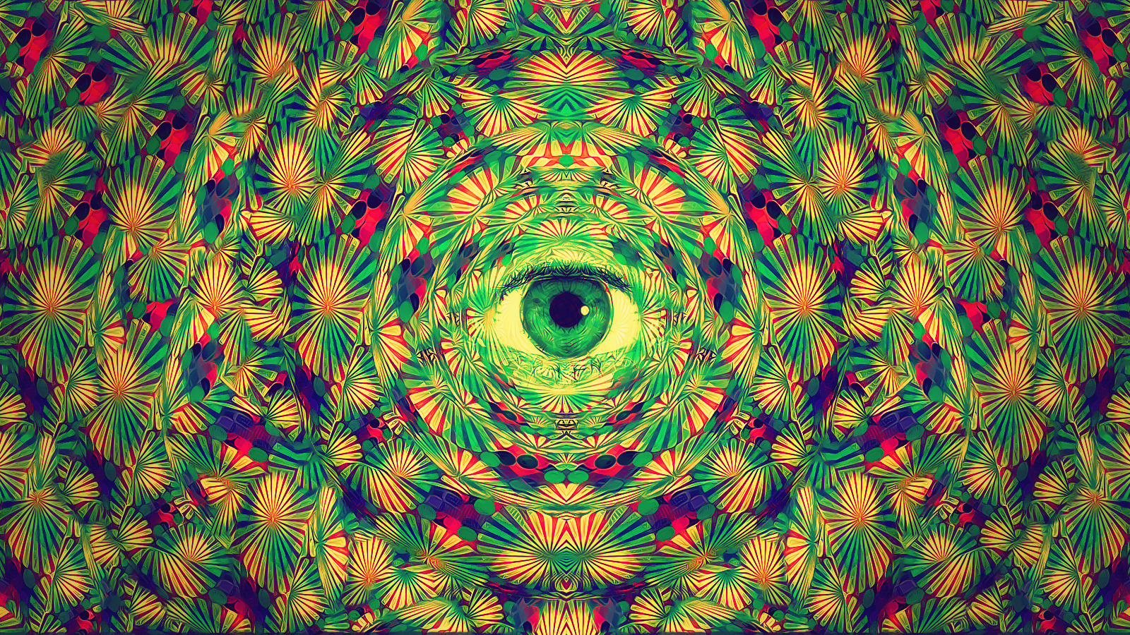psychedelic, Abstract, Eyes, Aysamo Wallpaper