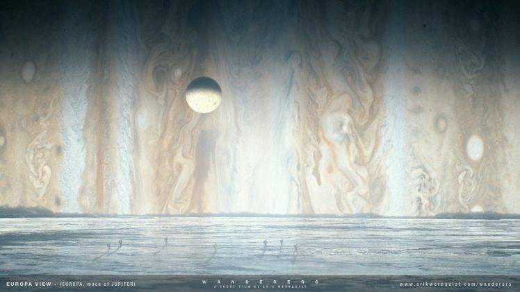 space, Galaxy, Moon, Planet, Nature, Landscape, Wanderers HD Wallpaper Desktop Background