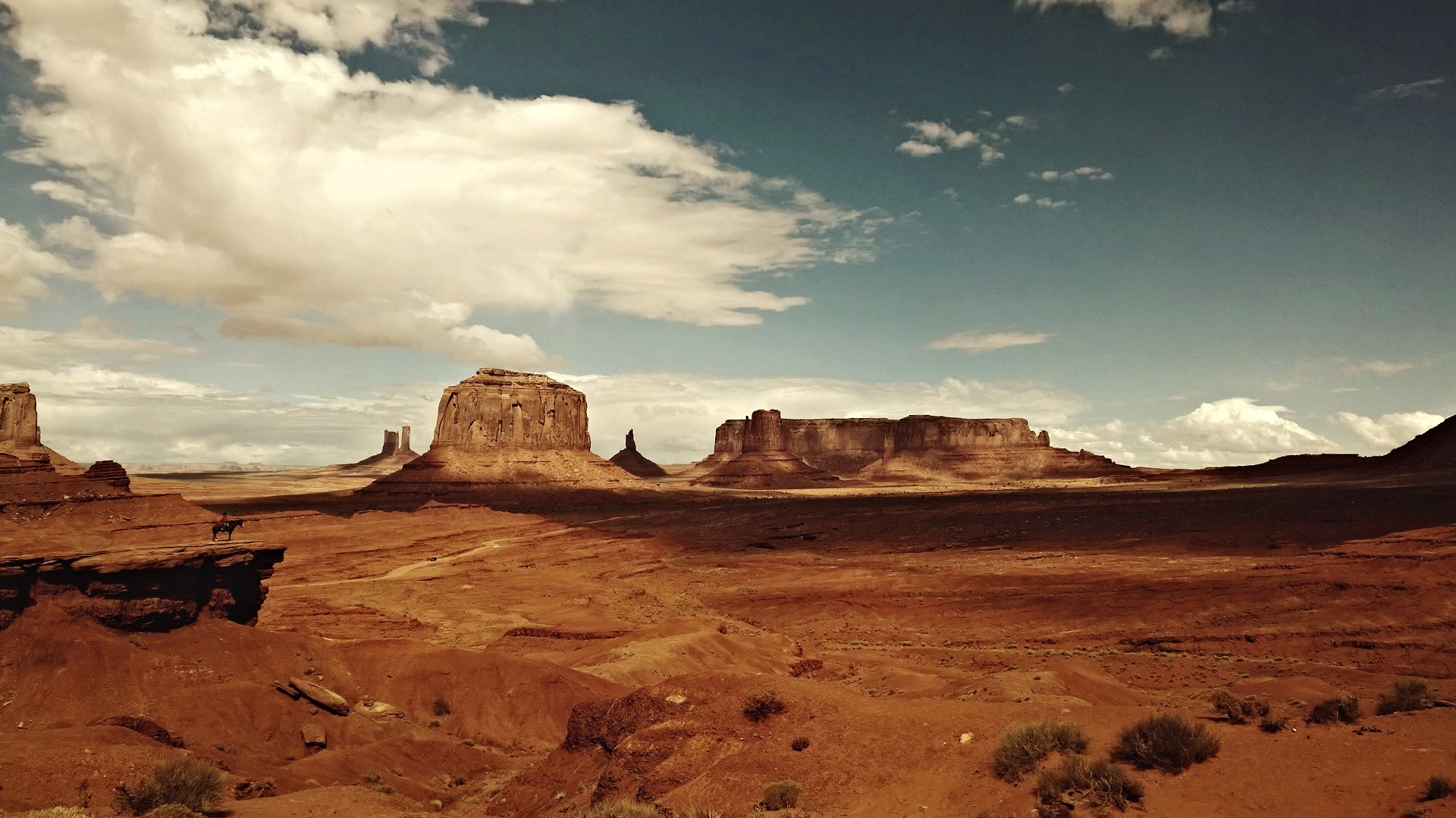 USA, Landscape, Desert, Monument Valley, Rock Formation Wallpaper