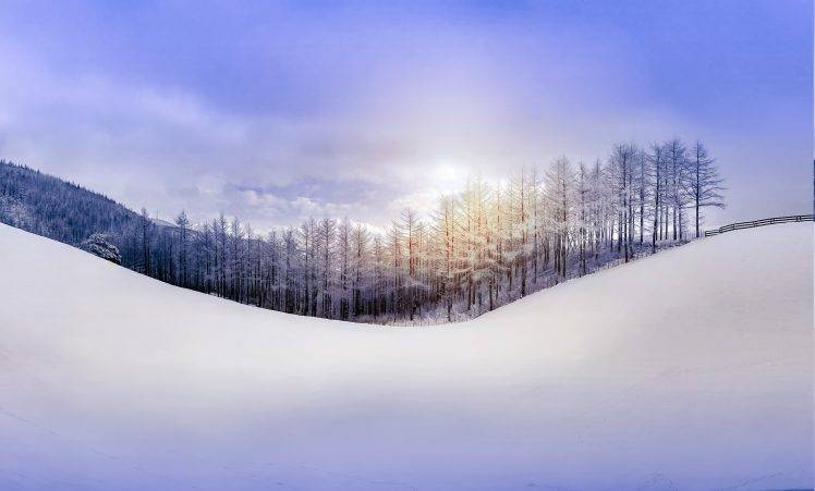 snow, Winter, Seasons, Landscape HD Wallpaper Desktop Background