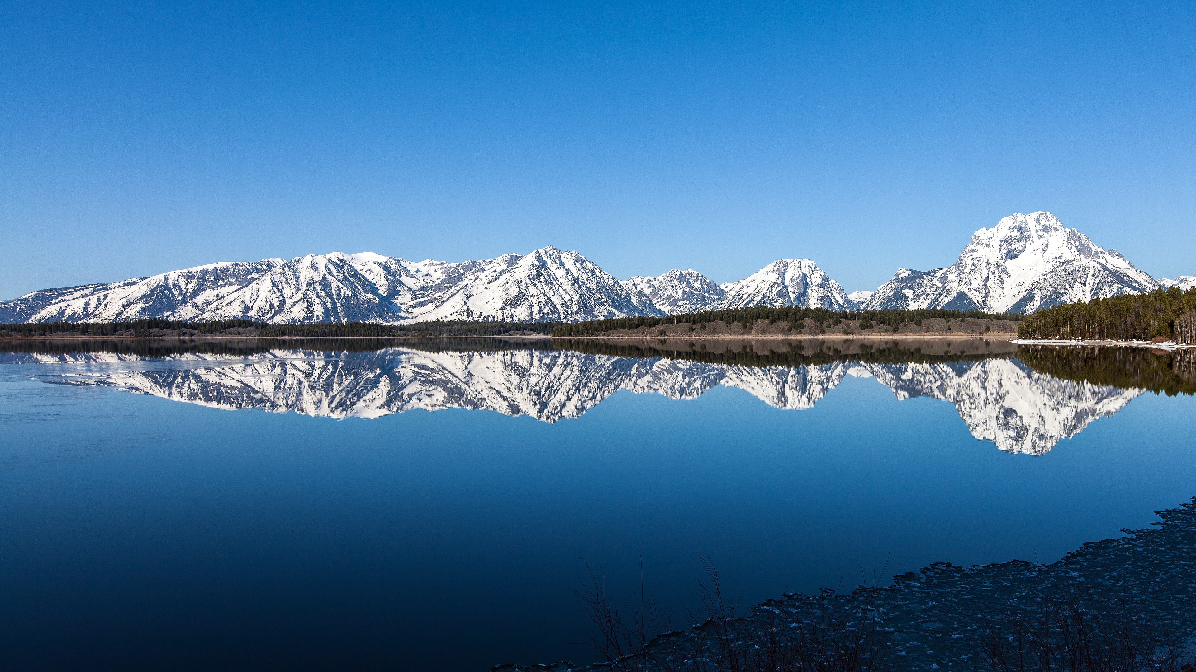 lake, Mountain, Landscape, Reflection Wallpaper