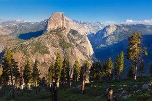 landscape, Yosemite National Park, USA, Half Dome