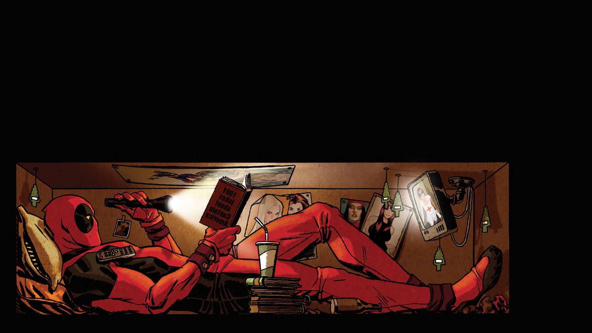 Deadpool, Comic Art Wallpaper