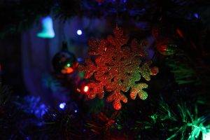 Christmas, Snowflakes, Decorations