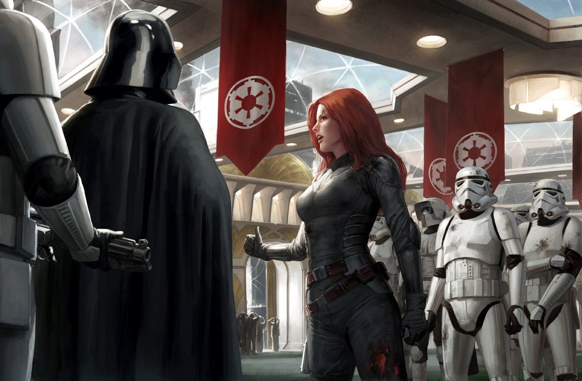 Darth Vader, Artwork, Star Wars, Mara Jade Wallpaper