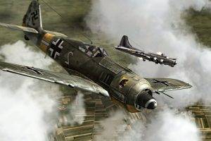 World War II, Fw 190, Focke Wulf, Luftwaffe, Germany, Military, Military Aircraft, Airplane