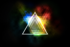abstract, Colorful, Triangle