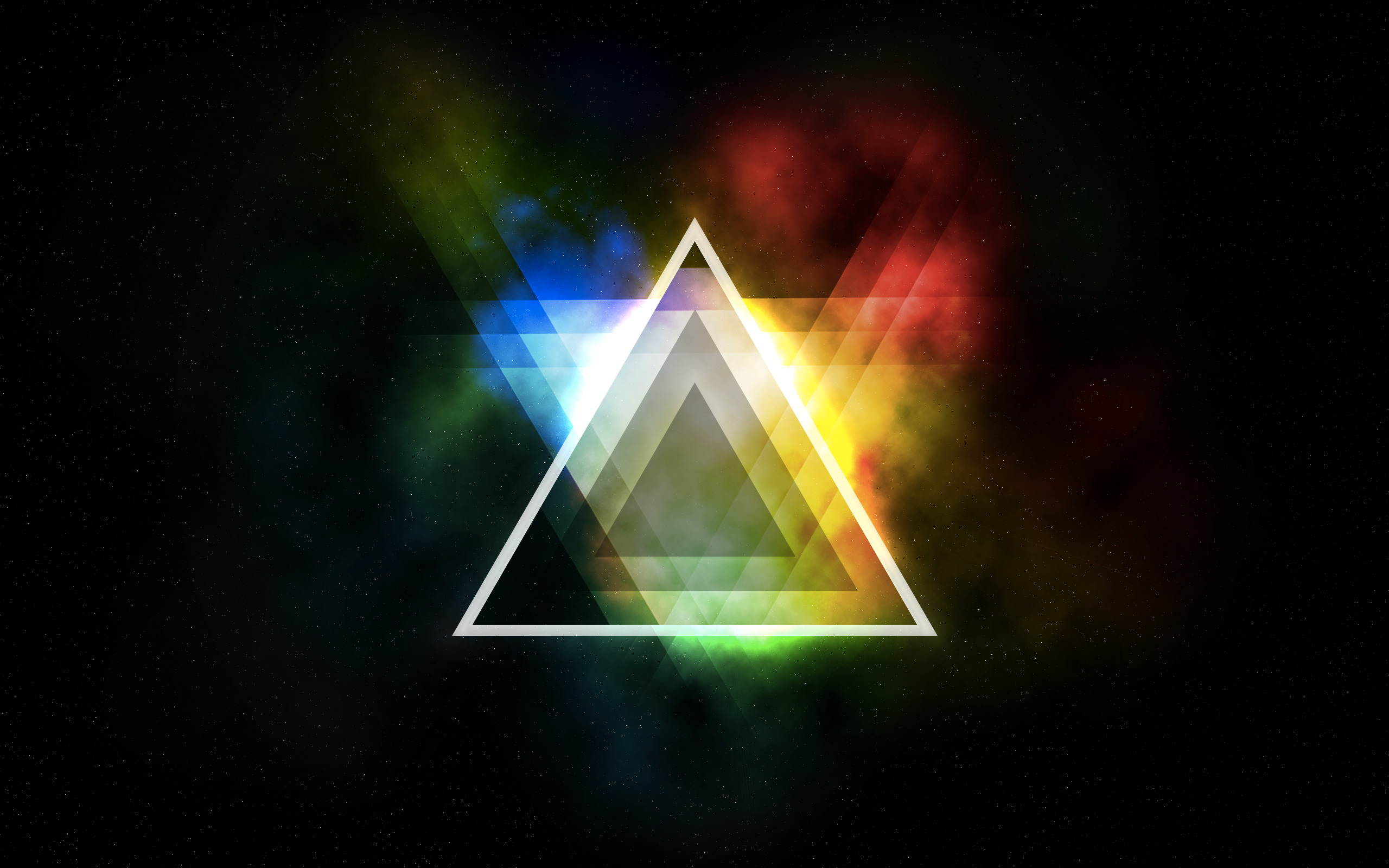 abstract, Colorful, Triangle Wallpaper
