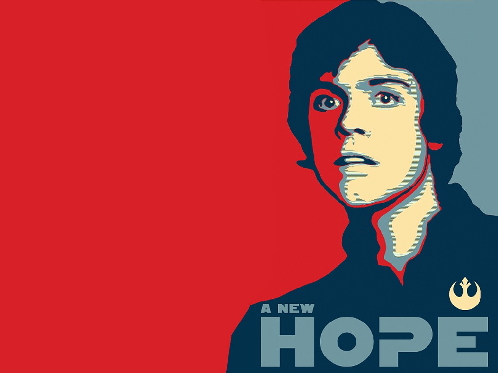 Star Wars, Hope Posters, Luke Skywalker Wallpaper